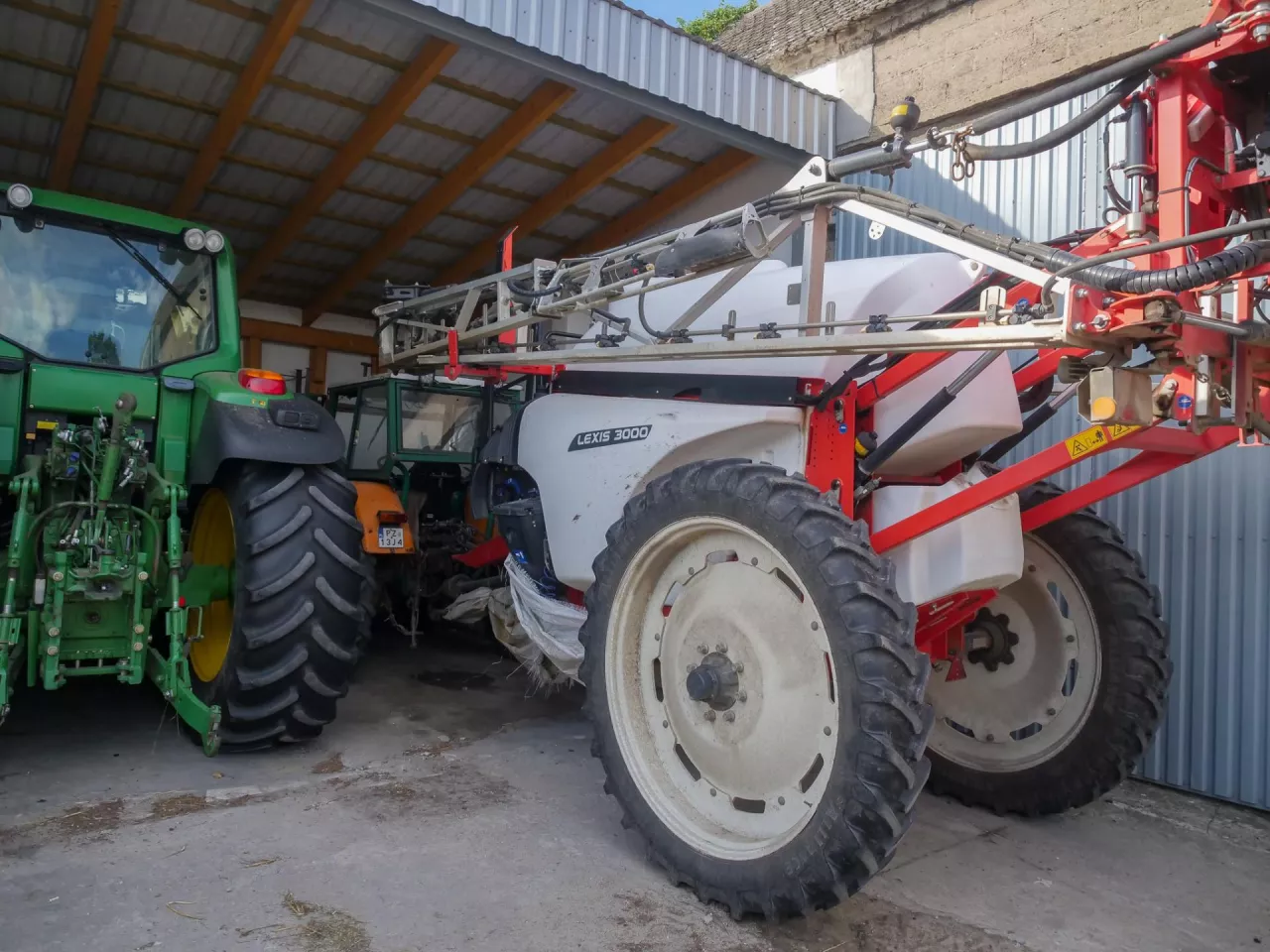 opryskiwacz, szykowanie opryskiwacza