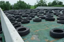 opony, kiszonka, pryzma, opony na pryzmie