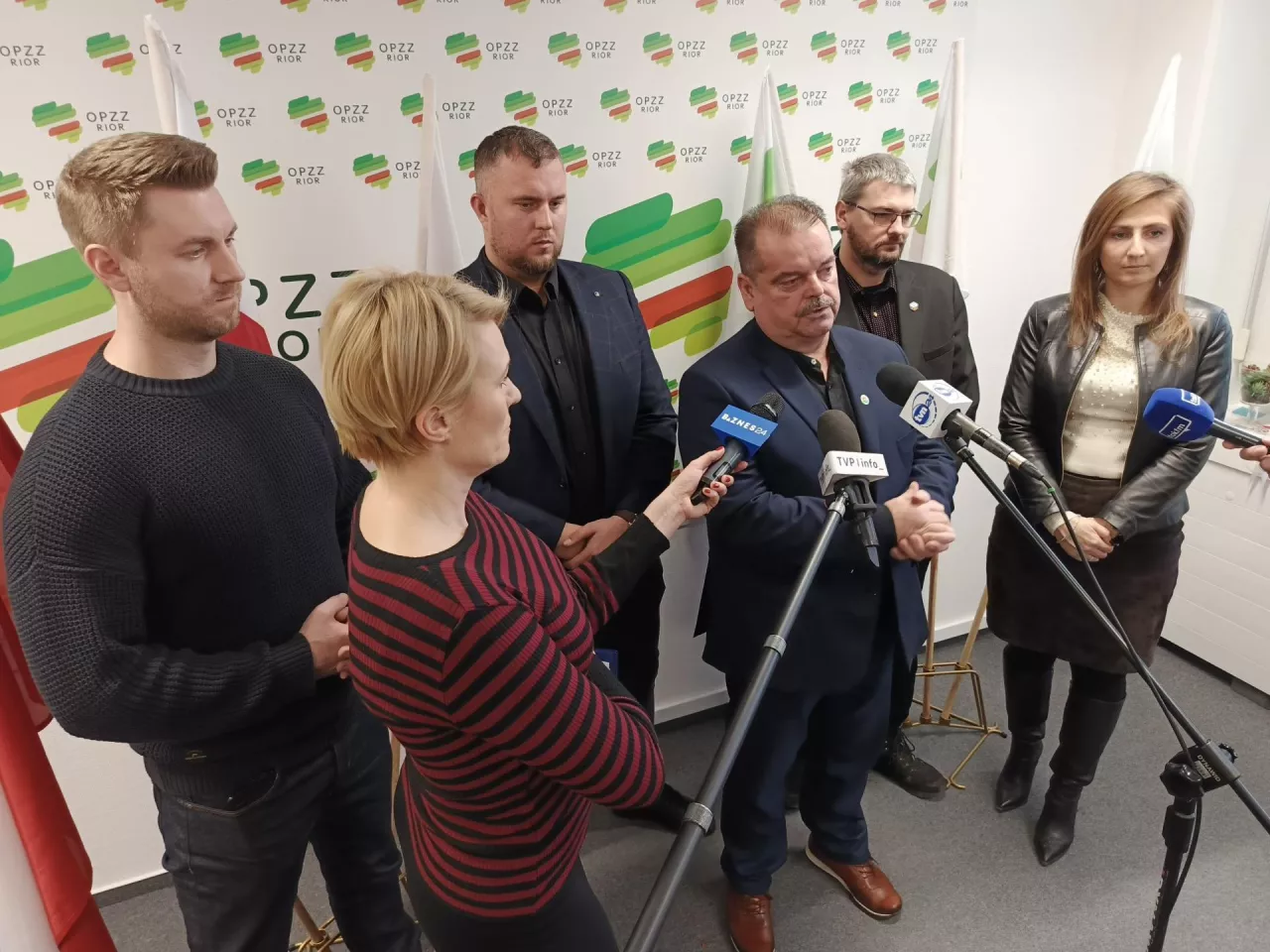 Konferencja prasowa przed protestem rolników 9 stycznia w Warszawie, protest rolników