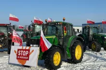 ciągnik, protest rolników