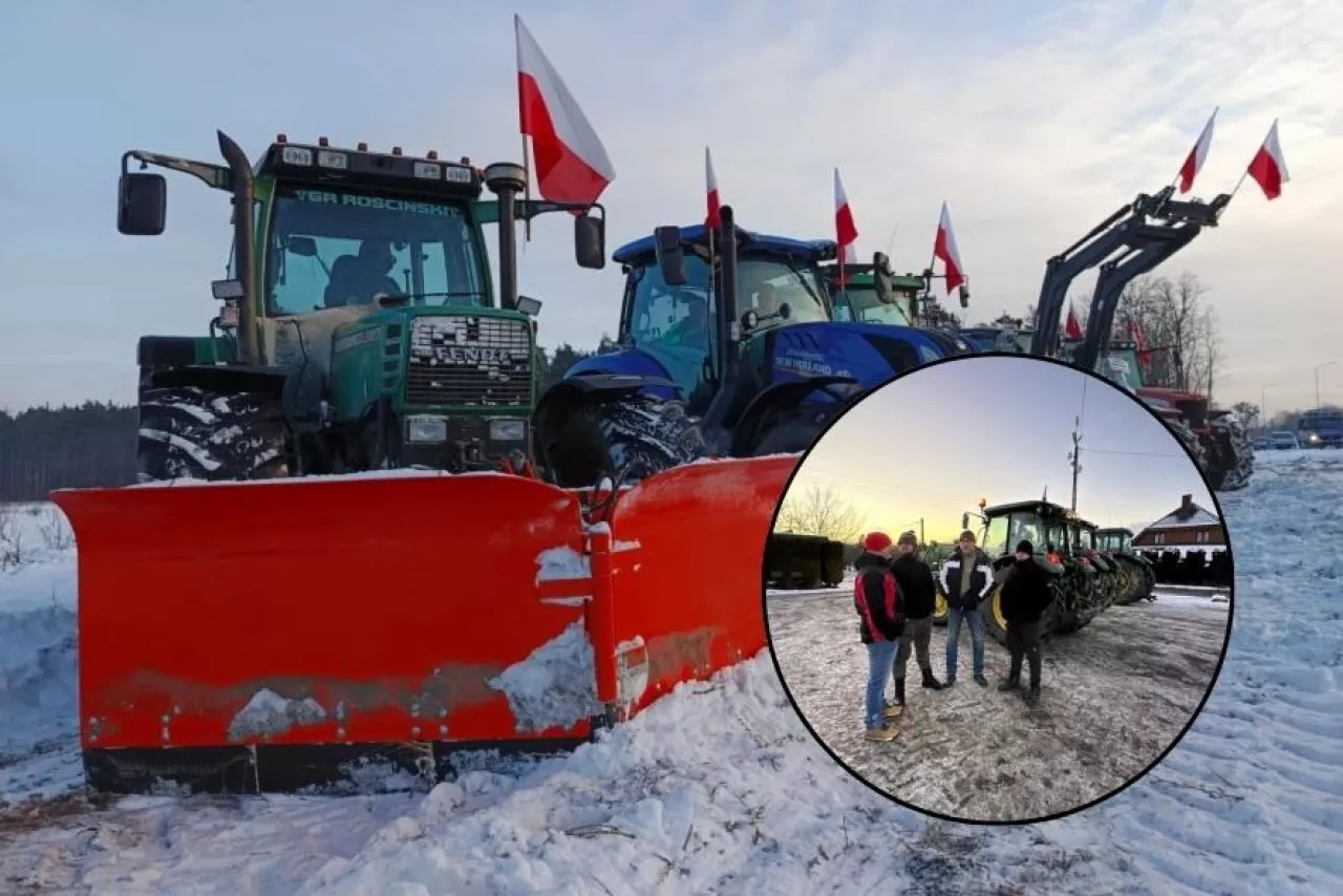 Protest rolników styczeń 