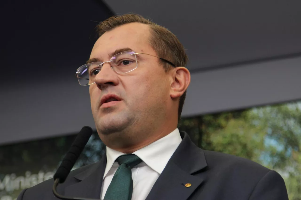 Minister rolnictwa Stefan Krajewski