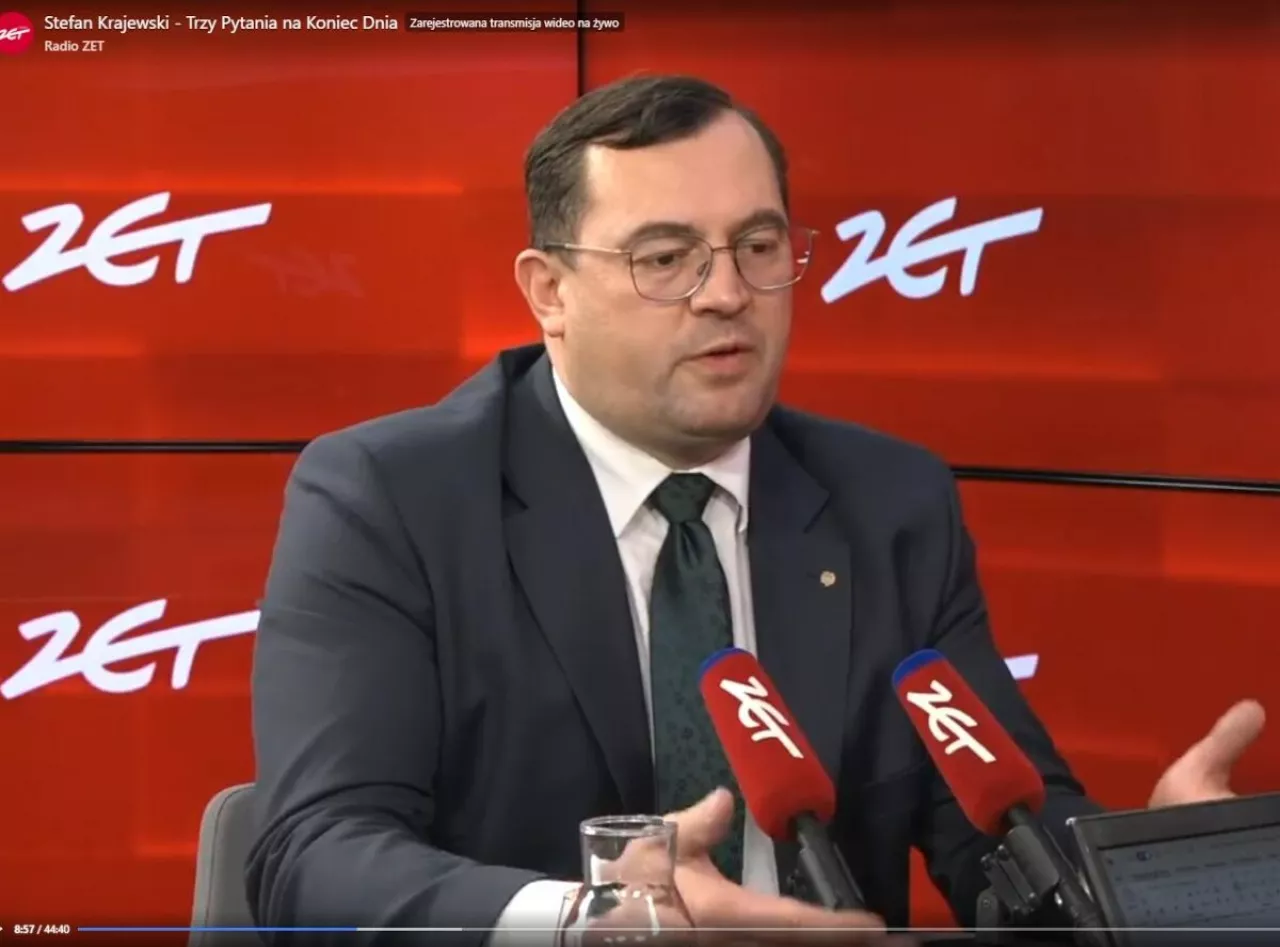 Stefan Krajewski podczas rozmowy z Beatą Lubecką w Radiu Zet 12 stycznia 2026 r