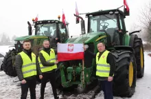 Protest rolników w Warszawie, Ursus 15.01.2026