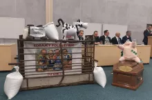 Gorąco na spotkaniu z ministrem rolnictwa w Siedlcach