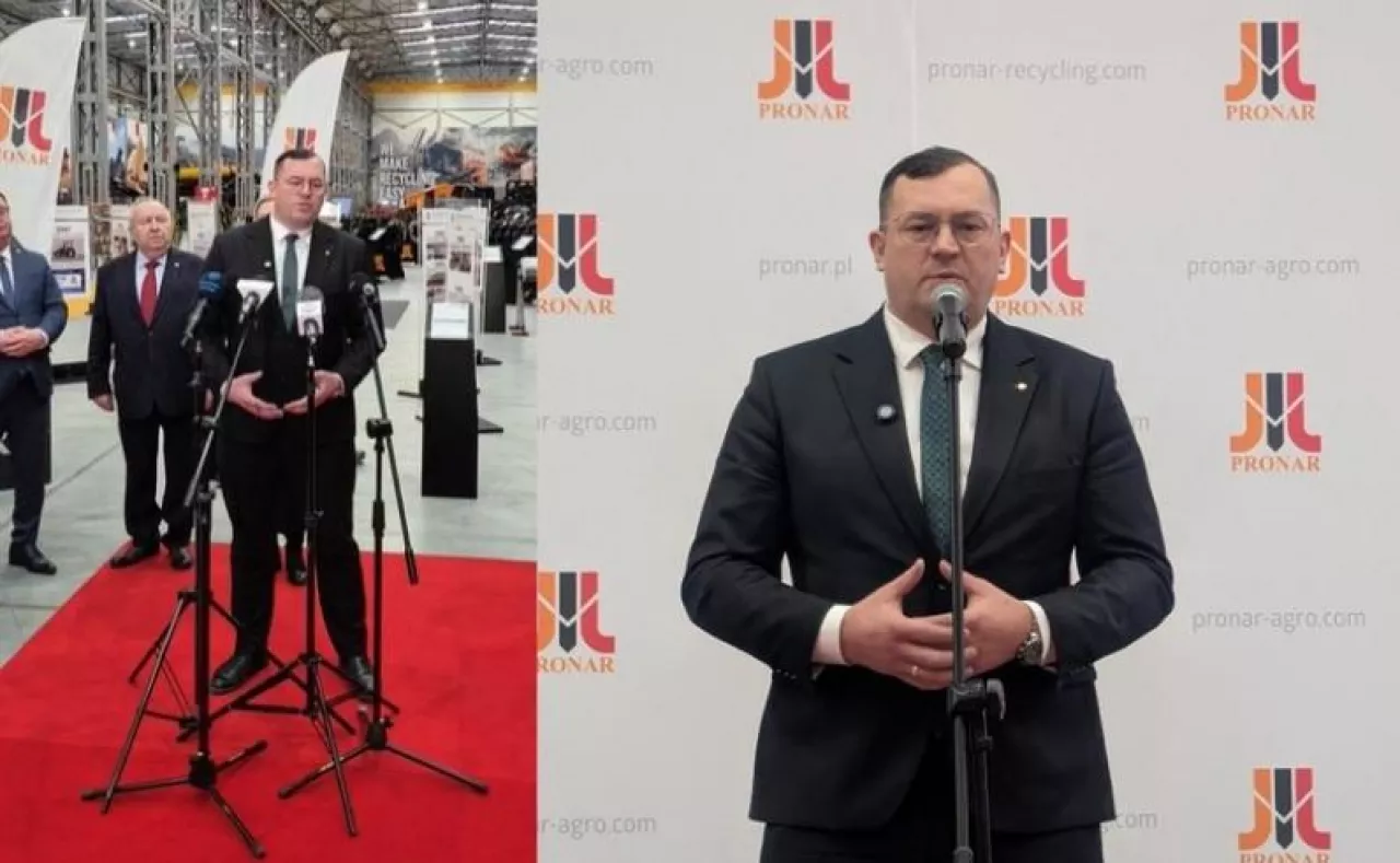 Krajewski Pronar konferencja