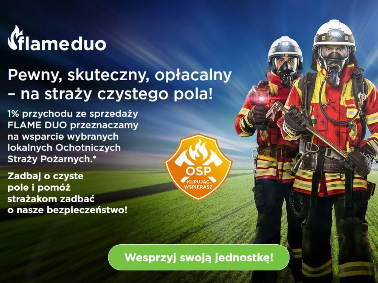 Rolnicy mogą wesprzeć lokalne OSP. Ruszyła akcja z głosowaniem