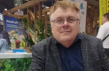 Dariusz Wróbel prowadzi gospodarstwo sadownicze razem z żoną Agnieszką we wsi Magierowa Wola