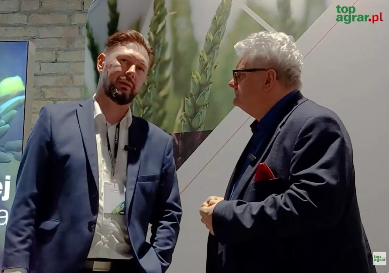 Jacek Śpiewak dyrektor działu zbóż Agrolok w rozmowie z Juliuszem Urbanem