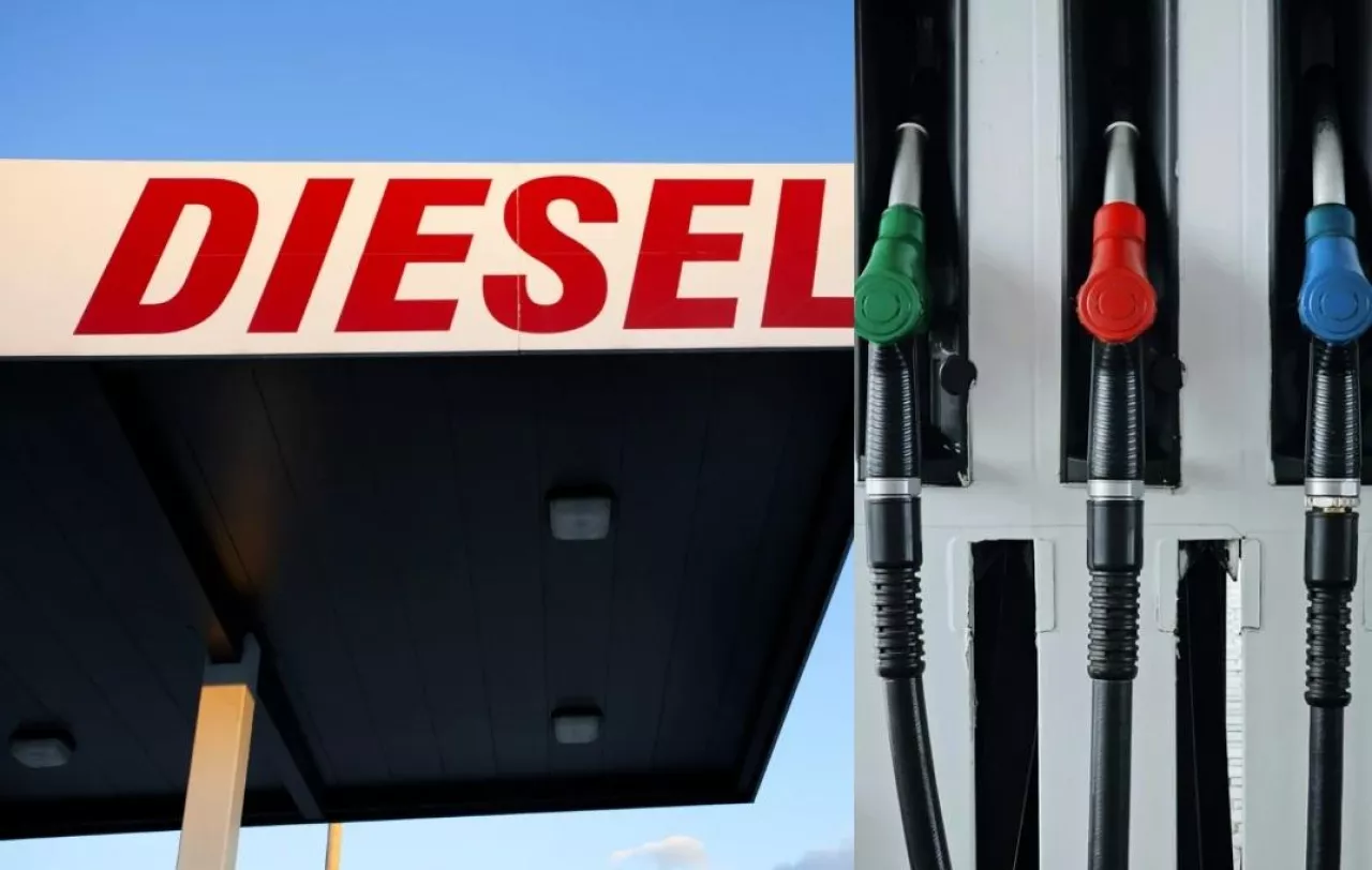 cena za diesel i paliwo