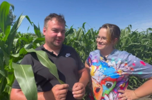 Justyna i Łukasz Maciorowscy, rolnicy z m. Ciemnoszyje w woj. podlaskim. 