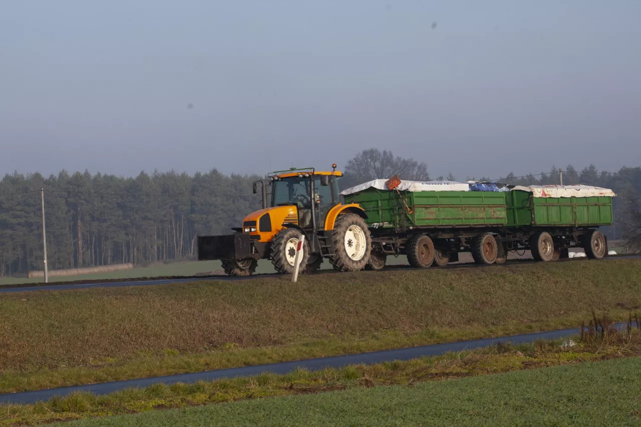 Brak OC , ciągnik, OC