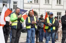 Protest rolników w Piotrkowie Trybunalskim (24.04.2026)