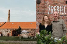 Magdalena i Piotr Wieła, właściciele Folwarku Wąsowo.