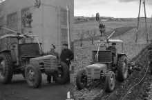 MTZ-4. Radziecki ciągnik, który orał na kablu