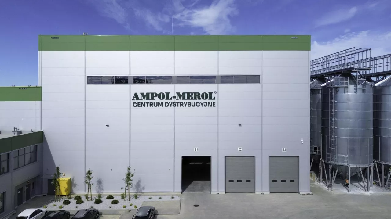Centrum Dystrybucyjne firmy Ampol-Merol w Bartoszewicach