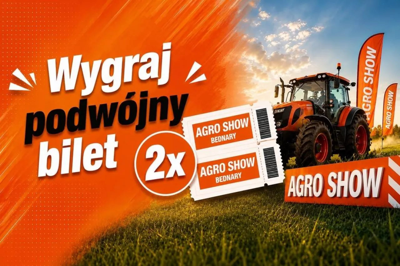 Wygraj podwójne wejściówki na AGRO SHOW 2026!