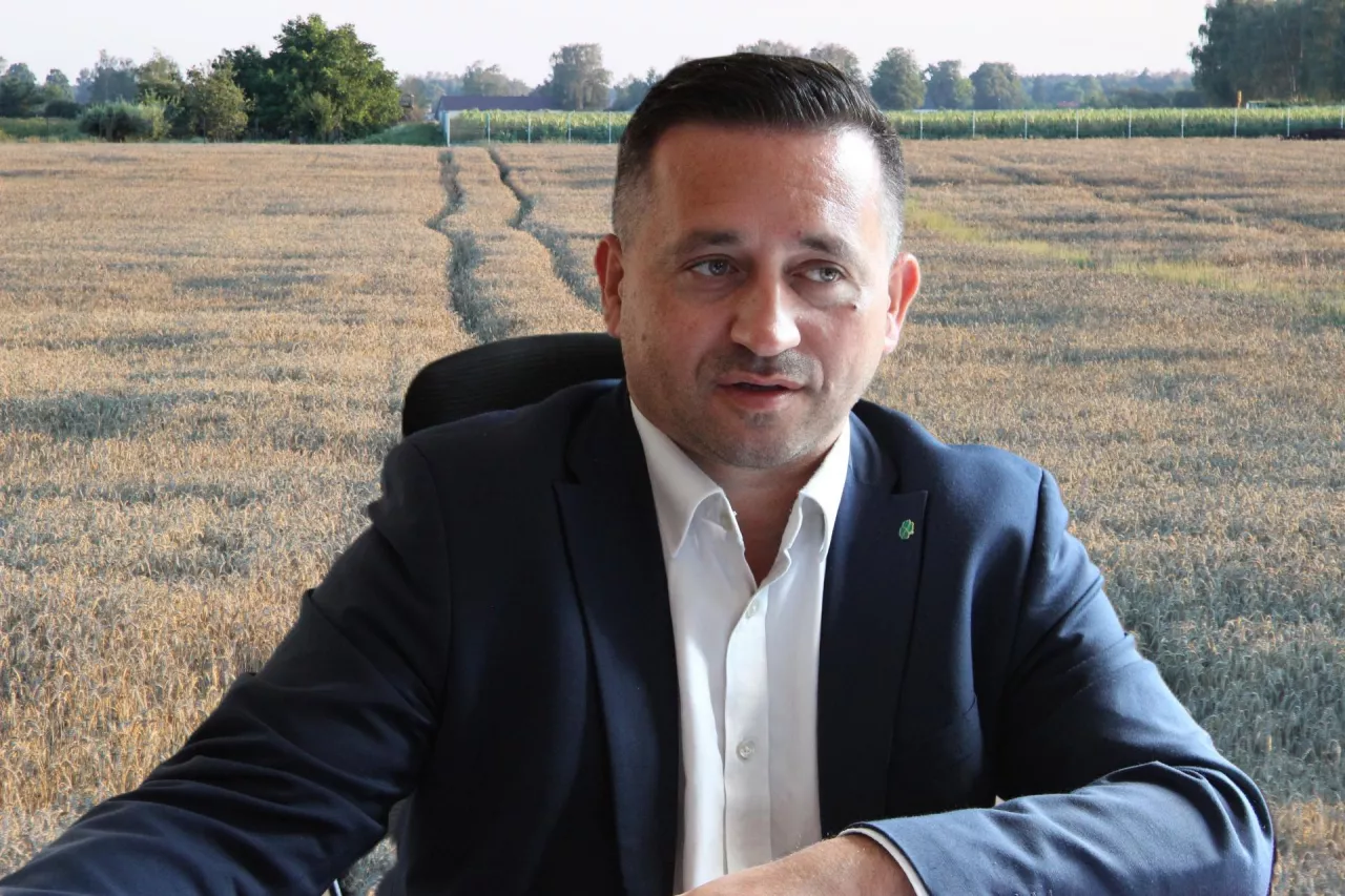 Marcin Oszańca, dyrektor Centrum Doradztwa Rolniczego w Brwinowie