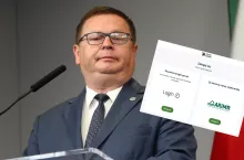 O planach w zakresie platformy Portal Rolnika mówiono w czasie konferencji prasowej zorganizowanej 2 września w Warszawie. Na zdjęciu Wojciech Legawiec, prezes ARiMR