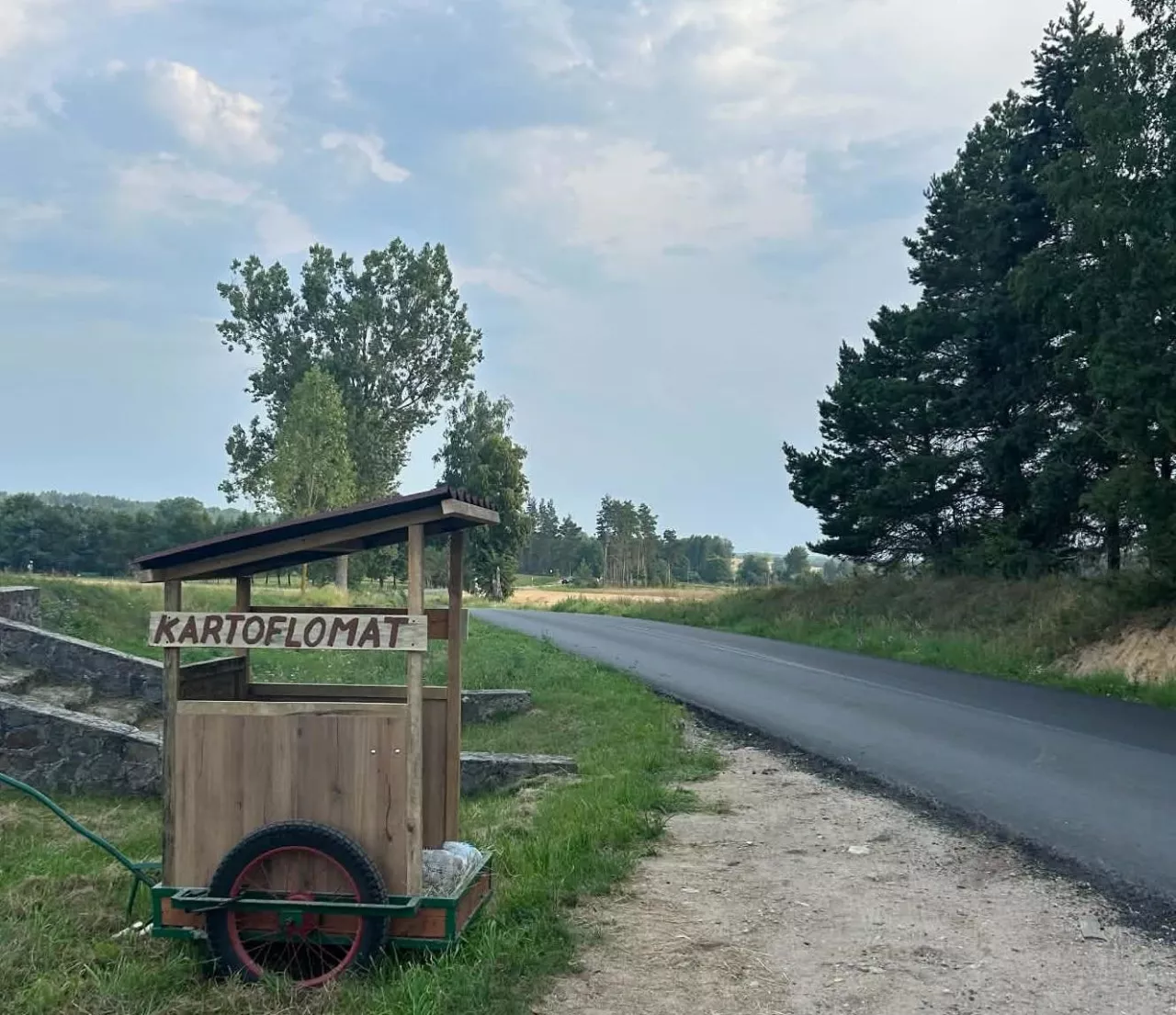 17-latek z Podlasia wymyślił kartoflomat. „Kradzieży jest mniej niż 1%”