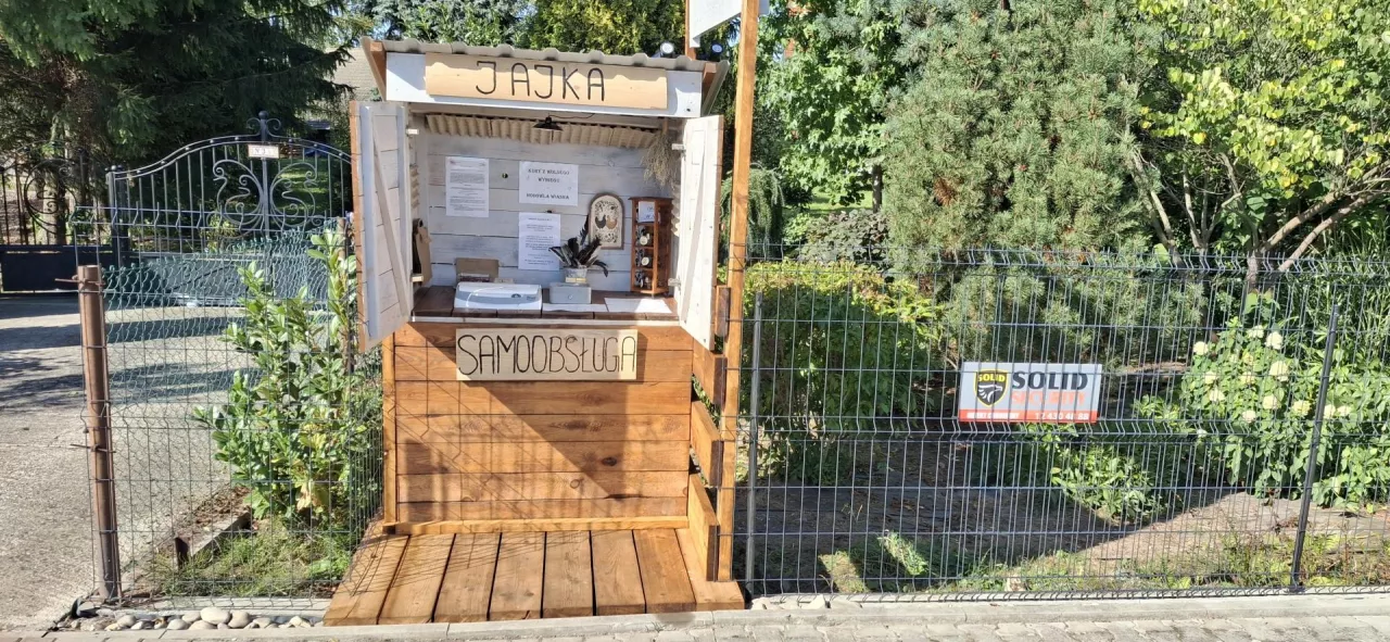 „Ale jaja!”. Budka z jajkami zatrzymuje kierowców i rowerzystów 