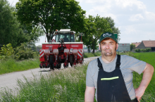 Robert Szymczak, właściciel firmy Nasiona Szymczak i prowadzący gospodarstwo nasienne w Wielkopolsce
