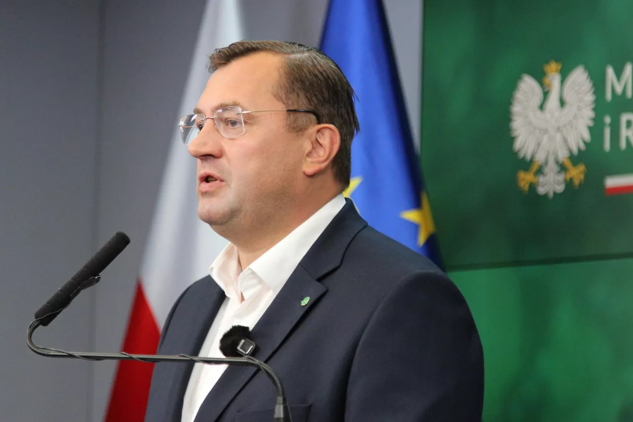 Zależy nam na tym, żeby odbudowywać pogłowie trzody – mówił w trakcie konferencji prasowej minister Stefan Krajewski
