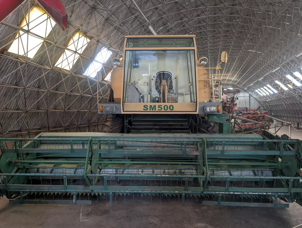 Kombajn Agrostroj Prostějov SM 500