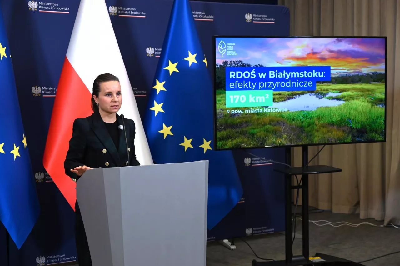 Urszula Zielińska, sekretarz stanu i Główna Konserwator Przyrody