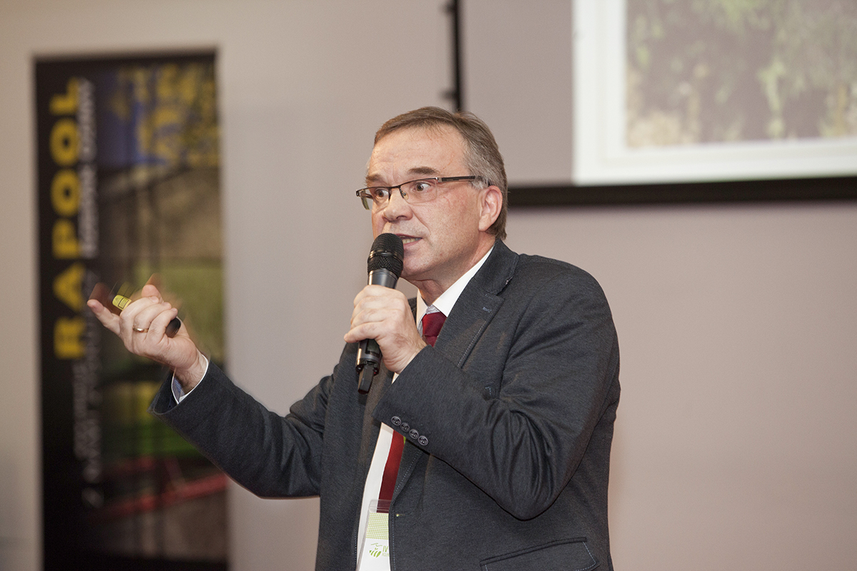 Dr Witold Szczepaniak z UP w Poznaniu mówił o strategii nawożenia rzepaku azotem.