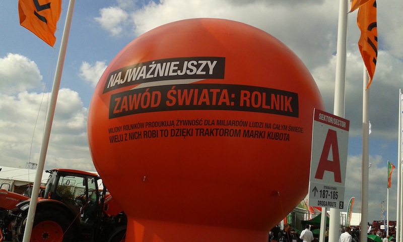 Sobota na wystawie Agro Show 2015 w Bednarach.