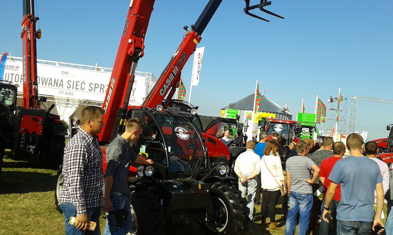 Sobota na wystawie Agro Show 2015 w Bednarach.