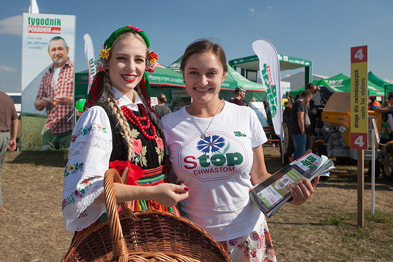 Sobota na wystawie Agro Show 2015 w Bednarach.