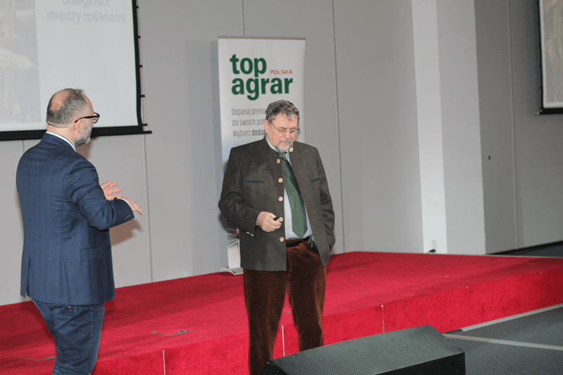 prof. Hansgeorg Schönberger z N.U. Agrar i Karol Bujoczek, redaktor naczelny top agrar Polska
