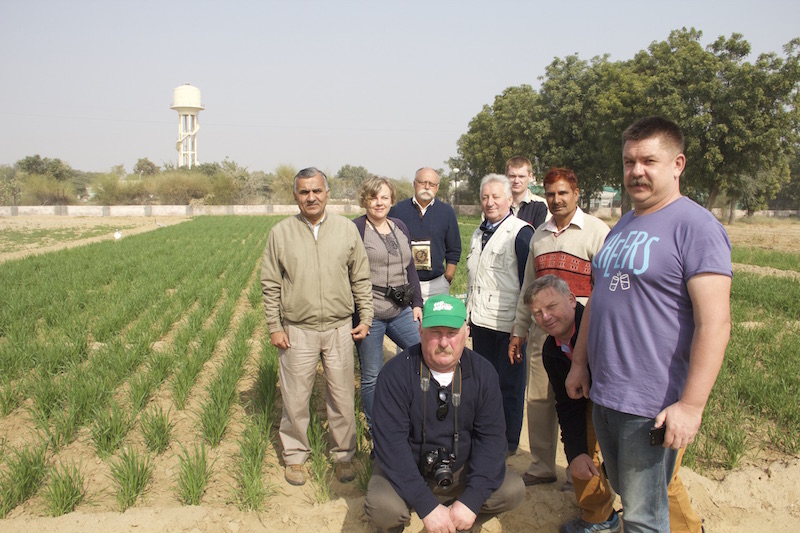Gościł nas największy w Indiach instytut rolny, który posiada blisko 150 ha upraw.