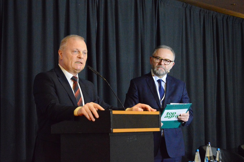 Lech Kołakowski, wiceminister rolnictwa, Karol Bujoczek top agrar Polska