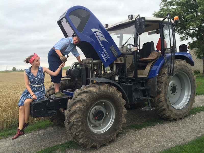 Dziewczyny na traktory: Aleksandra