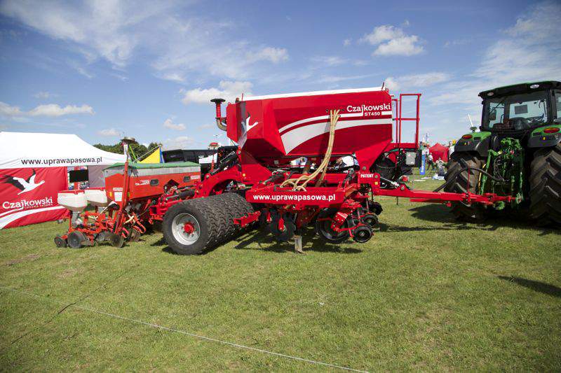 Park maszyn w trakcie Agro-Techu.