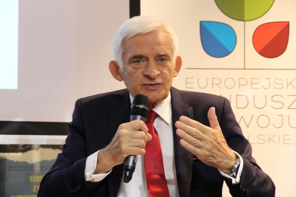 Eurodeputowany prof. Jerzy Buzek.