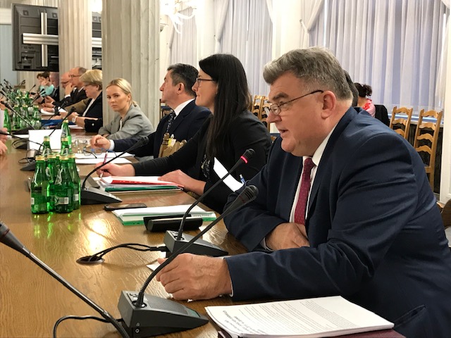 Wiceminister rolnictwa Tadeusz Romańczuk mówi o rozwoju sektora wieprzowiny w świetle Strategii Odpowiedzialnego Rozwoju.