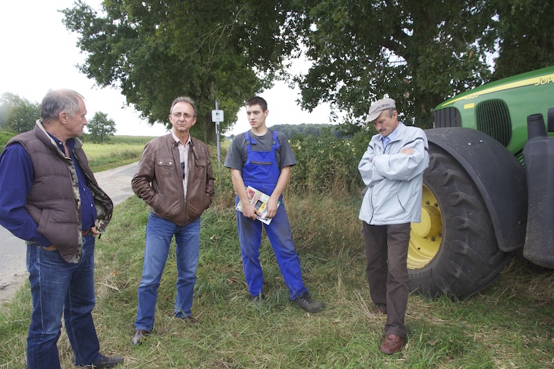 Tomek Kuliński na praktykach w Dolnej Saksonii