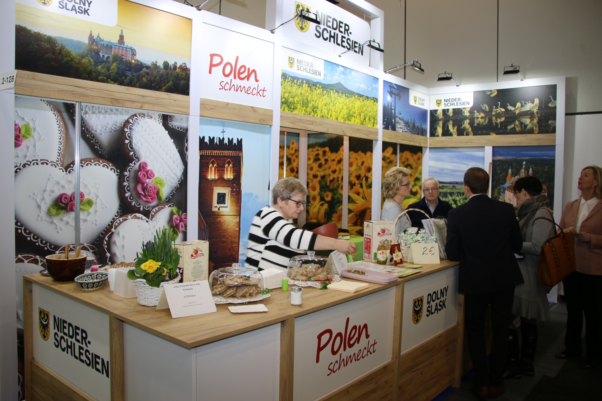 Polskie stoiska na targach Gruene Woche 2019 w Berlinie.