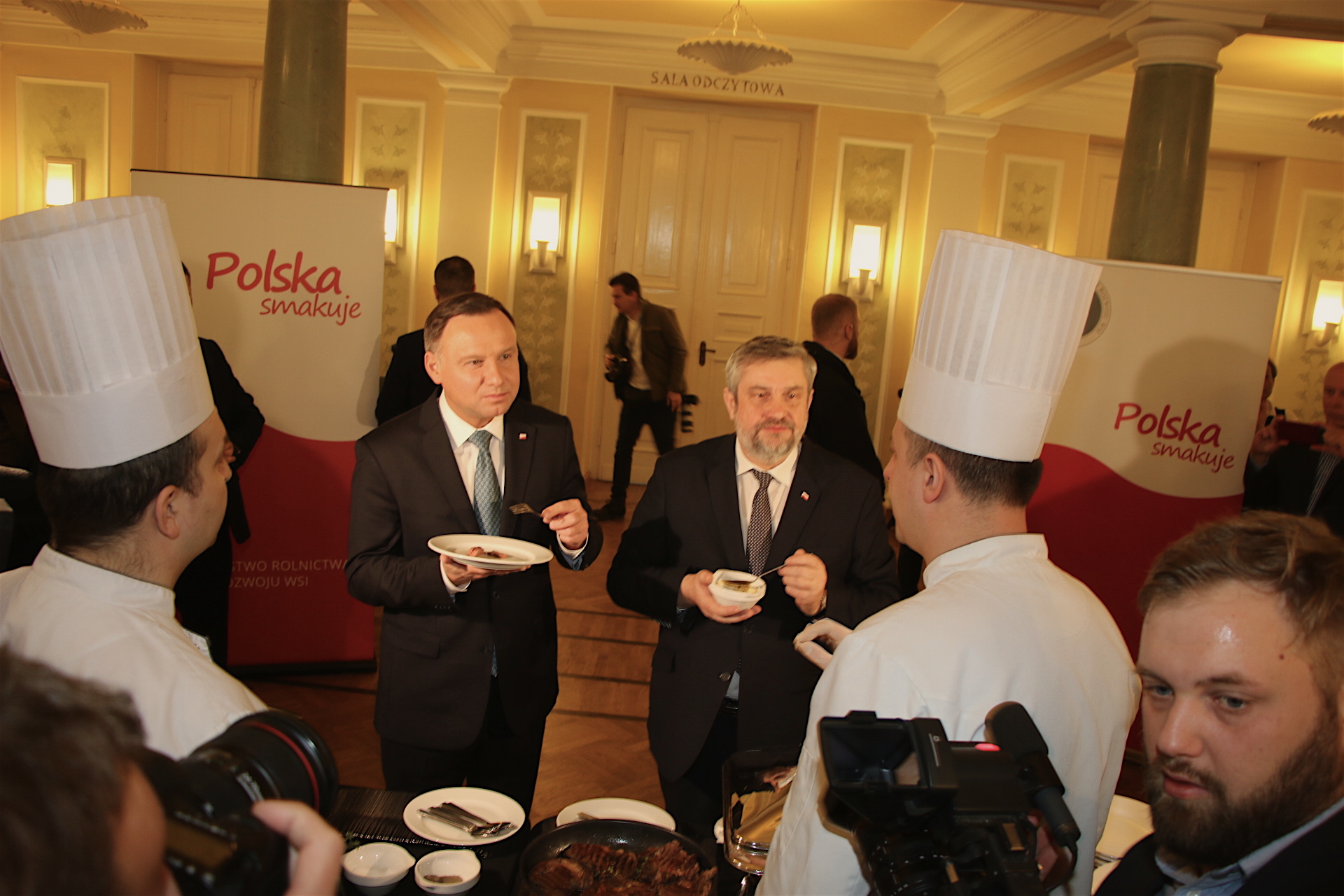 Przy okazji tego spotkania prezydent Duda i minister Ardanowski promowali zdrową, polską wołowinę.