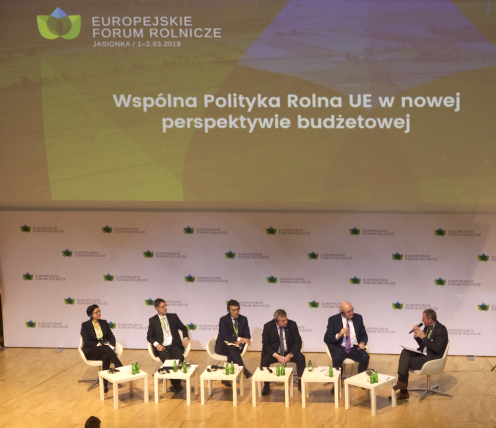Debata pt. "Wspólna Polityka Rolna UE w nowej perspetywie finansowej".