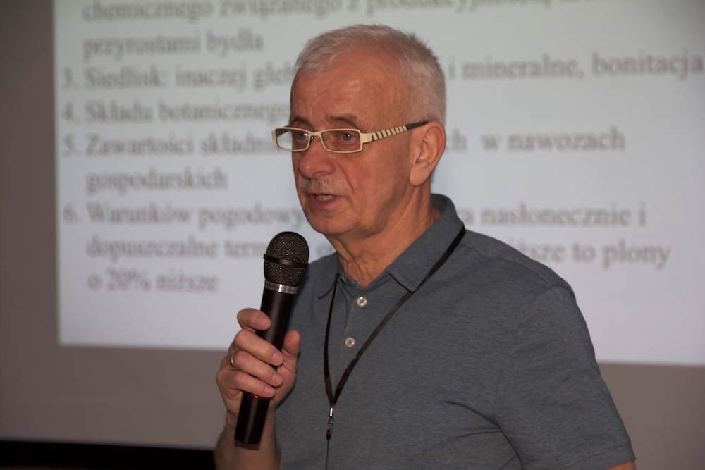 Prof. Roman Łyszczarz z UTP w Bydgoszczy.