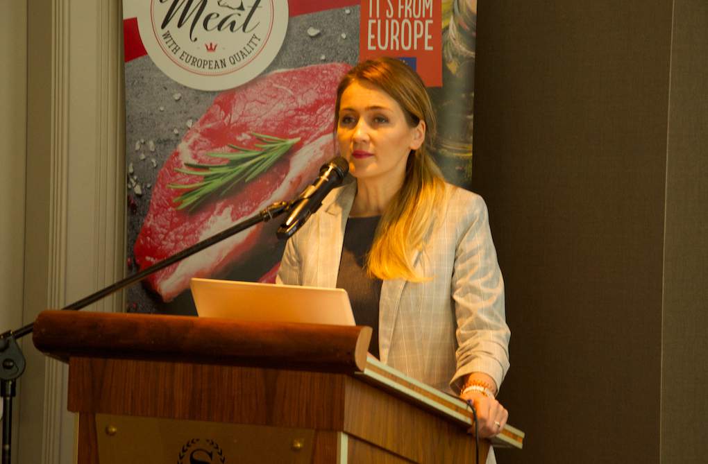 Agnieszka Czubak, Ministerstwo Rolnictwa i Rozwoju Wsi, Konferencja "Wysoka jakość europejskiego mięsa – jakość i tradycja"
