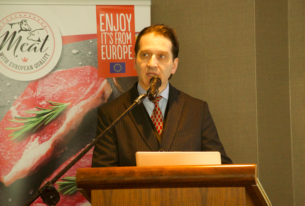 Bernhard Otterstein, Prezes Polsko-Kanadyjskiej Izby Gospodarczej, Konferencja "Wysoka jakość europejskiego mięsa – jakość i tradycja"
