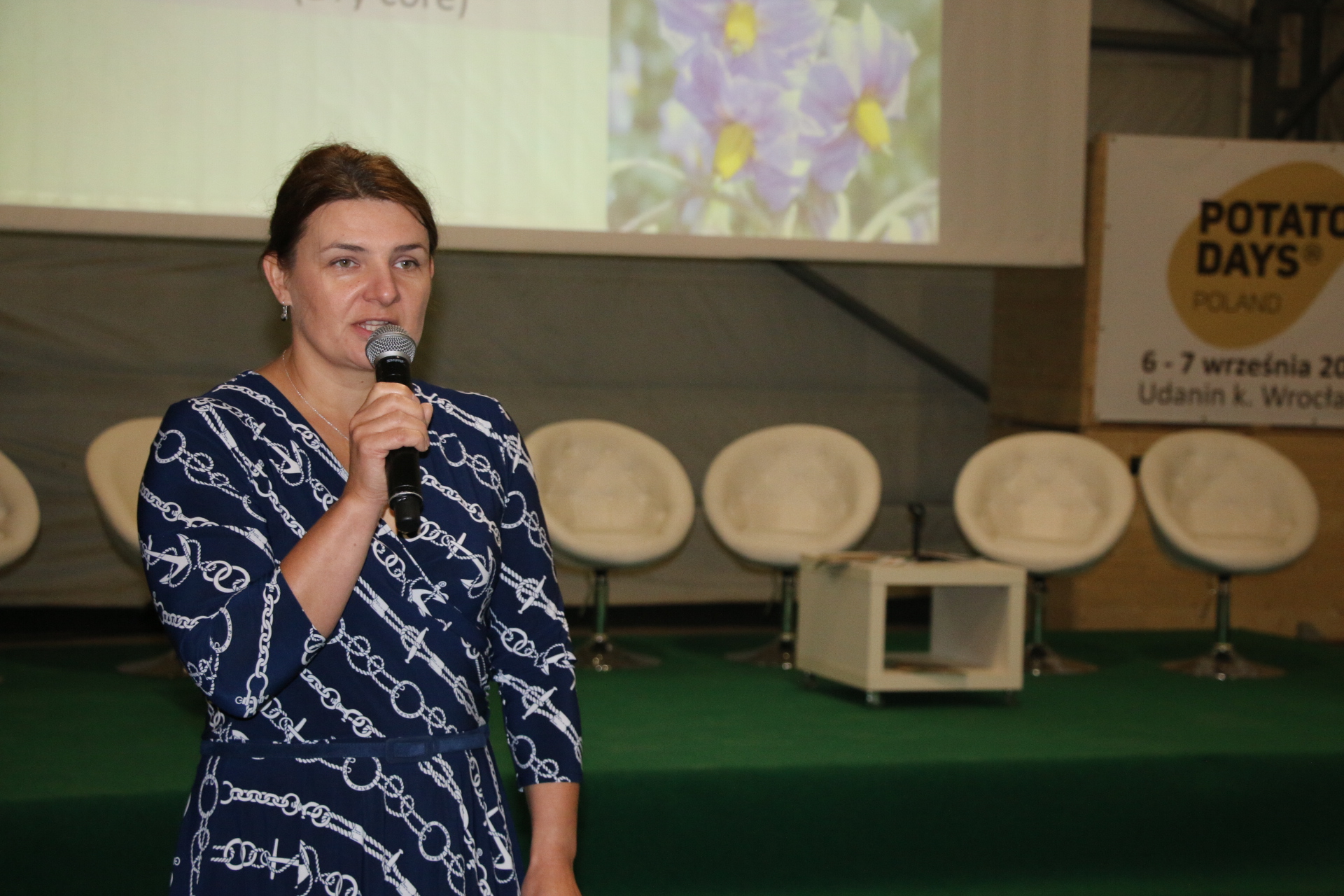 Dr hab. Katarzyna Rębarz z firmy Syngenta.