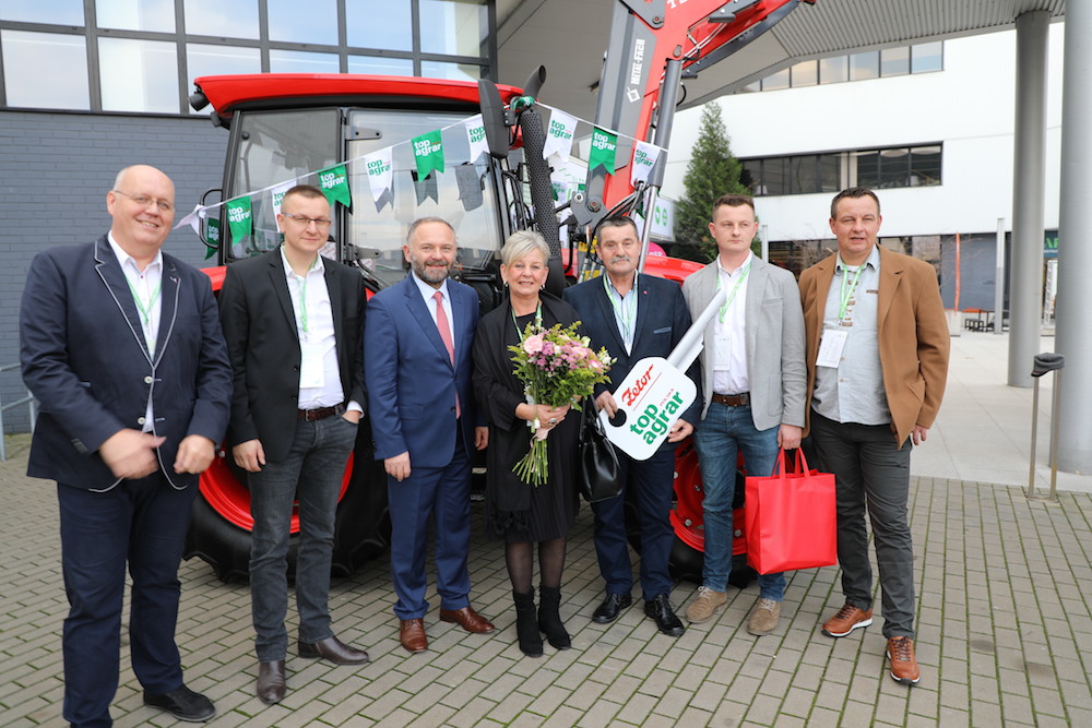 Szczęśliwi zwycięzcy konkursu czytelników top agrar Polska