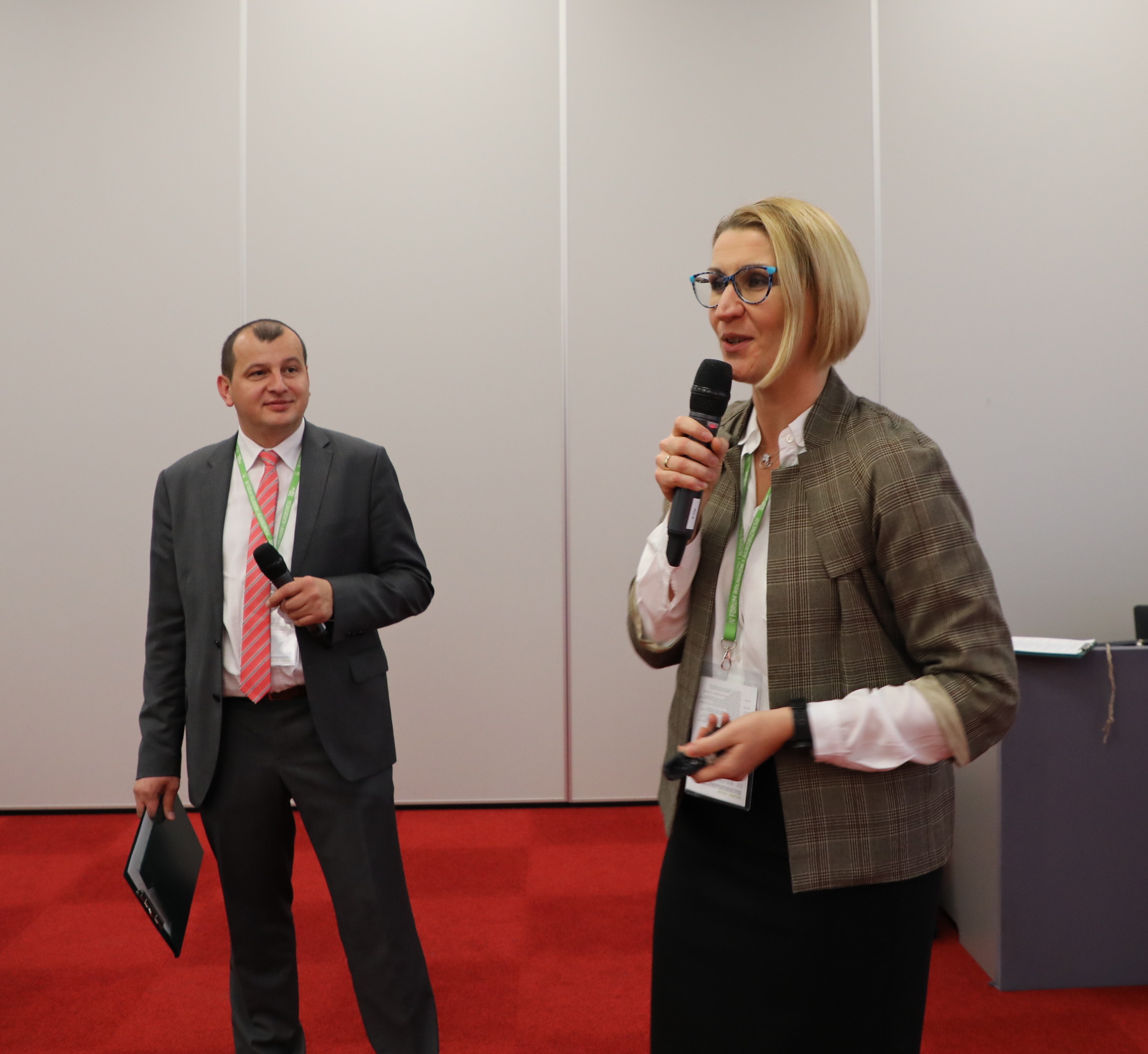 Panel: Uprawa i technika II prowadzili dr Maria Walerowska i Dawid Konieczka - redaktorzy "top agrar  Polska"